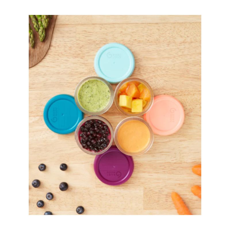 18 Mini Récipients Hermétiques Pour Congélation - 4.5x6cm (80ml) - Pour Aliments Bébé, Sauces, Collations - PP Alimentaire