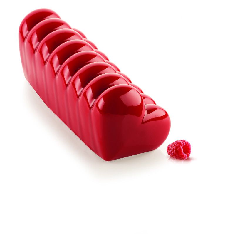 Moule insert bûche silicone 22cm - Silikomart Professional - MaSpatule