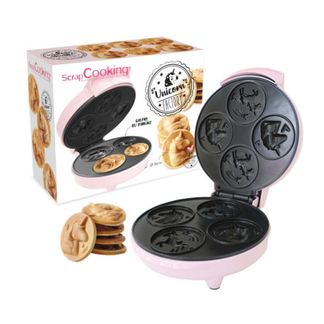 Machine Gaufres et Pancake Licorne - Scrapccoking