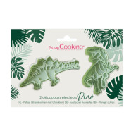 Découpoirs éjecteurs Dino - Srapcooking