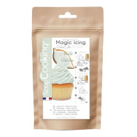 Prépation pour glaçage prêt à l'emploi Magic icing Sauge - ScrapCooking