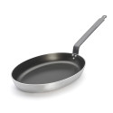 Poêle à poisson aluminium anti-adhésif Ø40cm - De Buyer