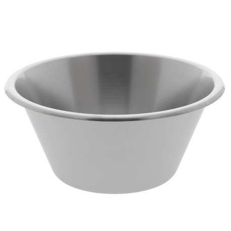 Bassine inox bord plat 20cm