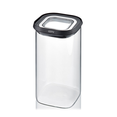 Boîte de conservation en verre 1,4 litre pour vrac hermétique - Gefu