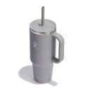 Mug tumbler 1180ml avec paille gris - Hydro Flask
