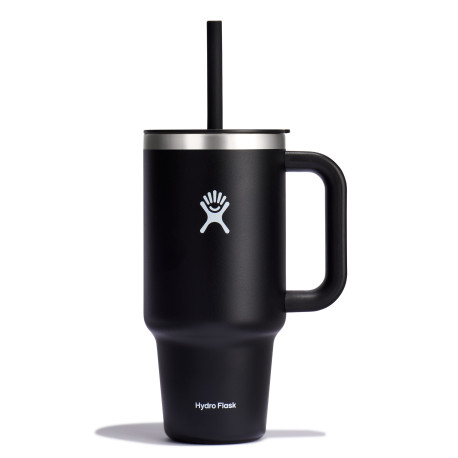 Mug tumbler 940ml avec paille noir - Hydro Flask