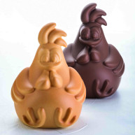 Moule Chocolat Poule Rafael x2 - Pavoni