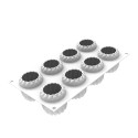 Moule silicone Harmony - Silikomart Professional