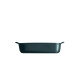 Plat à four rectangulaire 30 cm bleu nuit Belle-Ile - Emile Henry