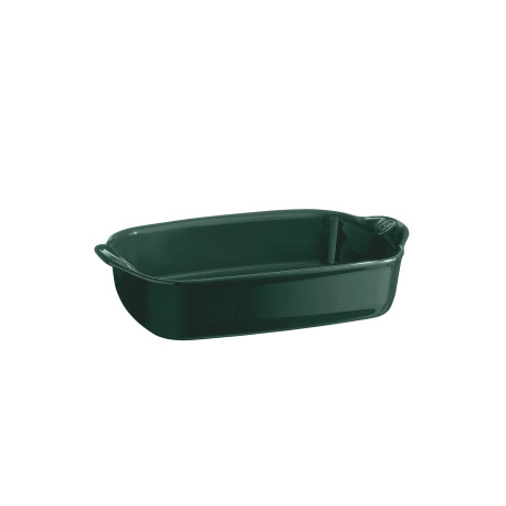 Plat à four rectangulaire 30 cm vert Cèdre - Emile Henry