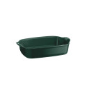 Plat à four rectangulaire 30 cm vert Cèdre - Emile Henry