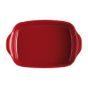 Plat à four rectangulaire 36 cm rouge Grand Cru - Emile Henry