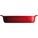 Plat à four rectangulaire 42 cm rouge Grand Cru - Emile Henry
