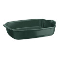 Plat à four rectangulaire 42 cm vert Cèdre - Emile Henry