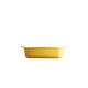 Plat à four rectangulaire individuel 22 cm jaune Provence - Emile Henry