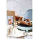 Préparation Gaufrettes/Cornets à la vanille - ScrapCooking