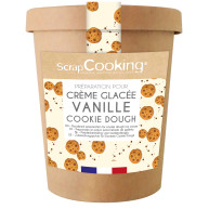 Préparation Glace Cookie Dough - ScrapCooking