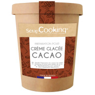 Préparation Glace Cacao - ScrapCooking