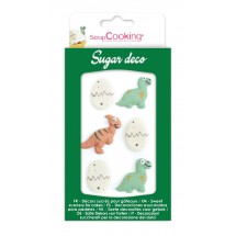 Décors sucrés dinosaure - ScrapCooking