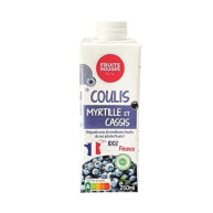 Coulis Myrtille Cassis 500g