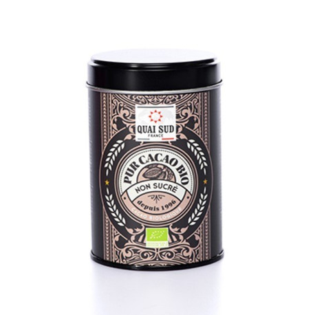 DLUO Courte Cacao BIO pur cacao 175g - Quai Sud