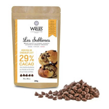 Pépites de Chocolat au Lait 29% 250g - Weiss