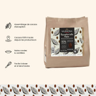 Chocolat de Couverture Noir Equatoriale 55% 1kg - Valrhona