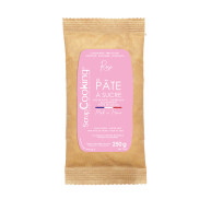 DLUO Dépassée Pâte a sucre rose 250g - ScrapCooking