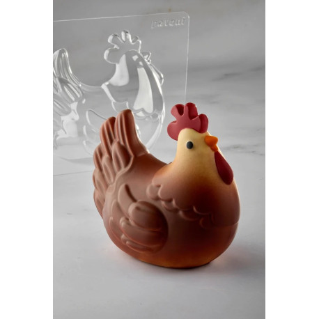 Moule Chocolat Poule (x2) - Pavoni