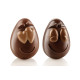 Moule à Chocolat Œufs Souriants 7,7 x 10,8 x H 8,2 cm (x2) - Silikomart