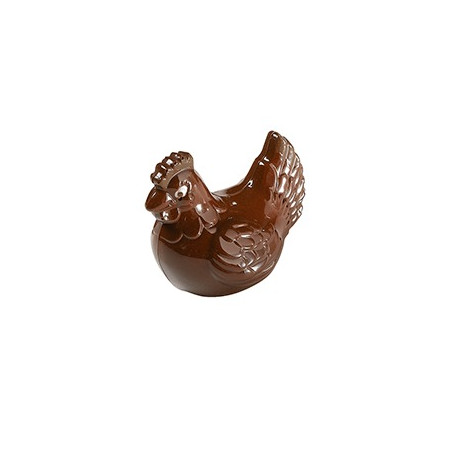Moule à Chocolat Poule 60mm (x8) - Cacao Barry