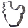 Cercle à poule en inox 9,5 x 9 x 3 cm – Gobel