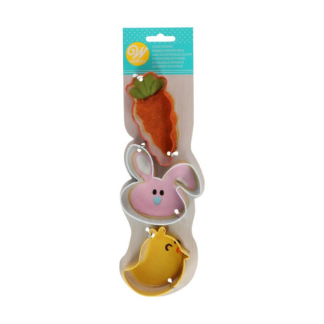 Emporte-Pièce Pâques (x3) - Wilton
