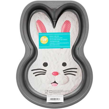 Moule à Gâteau Lapin 30,4 x 20,3 x H 5cm - Wilton