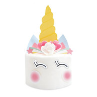 DLUO Dépassée Décoration azyme Licorne x12 - ScrapCooking