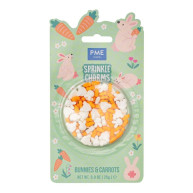 Décors en Sucre Lapins et Carottes 25g - PME