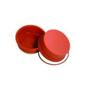 Moule en silicone rond rouge - Silikomart