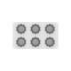 Moule Silicone Charlotte Ø 7 x H 3,2 c
