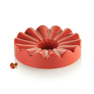 Moule Silicone Fleur Grazia Ø 22 x H 5,5 cm - Silikomart