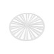 Pochoir Silicone Galette Stries Ø 27 x H 0,2 cm - Silikomart