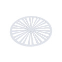Pochoir Silicone Galette Stries Ø 21 x H 0,2 cm - Silikomart