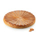 Pochoir Silicone Galette Stries Ø 21 x H 0,2 cm