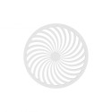Pochoir Silicone Galette Spirale Ø 27 x H 0,2 cm - Silikomart Professional