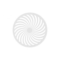 Pochoir Silicone Galette Spirale Ø 27 x H 0,2 cm - Silikomart Professional