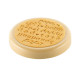 Moule Silicone Décor Rond Papa Ø 18 x H 0,2 cm
