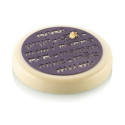 Moule Silicone Décor Rond Maman Ø 18 x H 0,2 cm 