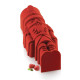 Moule à Bûche Silicone Casse-Noisette 3D 25,3 x 9 x H 7,5 cm - Silikomart