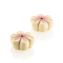 Moule Silicone 6 Fleurs Hana Ø 7,2 x H 3 cm - Silikomart