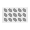Moule Silicone 15 Pleincœur Ovale 5,3 x 3,6 x 