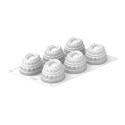 Moule Silicone 6 Pleincœur Ovale 12,4 x 8,4 x